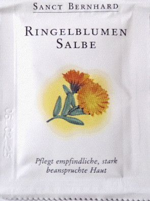 Sanct Bernhard Ringelblumen-Salbe Hautpflege 3ml Reisegröße