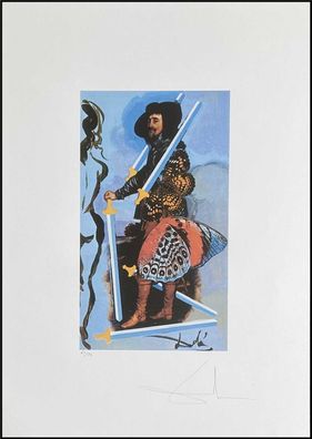 Salvador DALI * Tarot * 70 x 50 cm * signed lithograph * limited # 65/78
