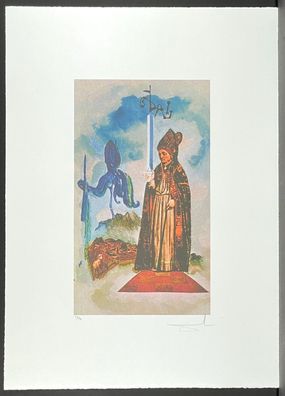 Salvador DALI * Tarot * 70 x 50 cm * signed lithograph * limited # 63/78