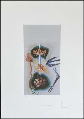 Salvador DALI * Tarot * 70 x 50 cm * signed lithograph * limited # 58/78