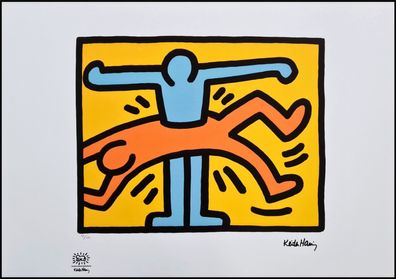 KEITH HARING * Pop Shop VI * signed lithograph * limited # 92/150 (Gr. 50 cm x 70 cm)