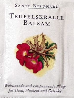 Sanct Bernhard Teufelskralle-Balsam Hautpflege 3ml Reisegröße