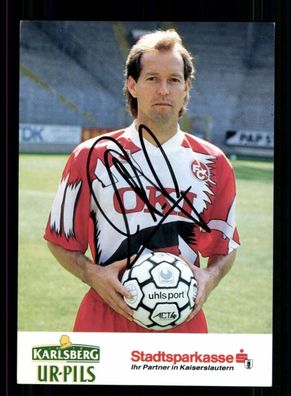 Thomas Dooley Autogrammkarte 1 FC Kaiserslautern 1992-93 Original Signiert