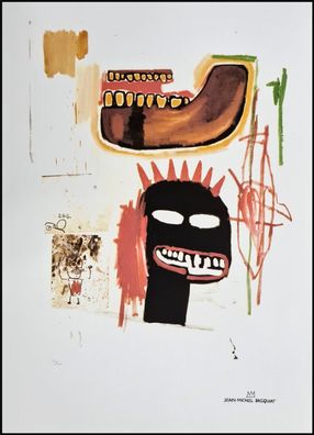 JEAN-MICHEL Basquiat * Untitled * 70x50 cm * Lithografie * limitiert # 35/100
