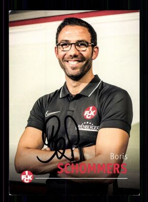 Boris Schommers Autogrammkarte 1 FC Kaiserslautern 2019-20 Original Signiert