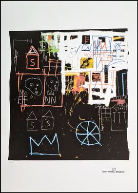 JEAN-MICHEL Basquiat * Untitled * 70x50 cm * Lithografie * limitiert # 31/100
