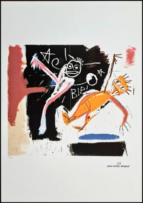 JEAN-MICHEL Basquiat * Untitled * 70x50 cm * Lithografie * limitiert # 38/100