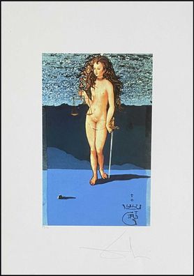 Salvador DALI * Tarot * 70 x 50 cm * signed lithograph * limited # 37/78
