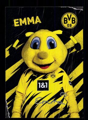 Emma Autogrammkarte Borussia Dortmund 2020-21 Original Signiert