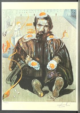 Salvador DALI * Velazquez... * 50 x 35 cm * signed lithograph * limited # 199/350