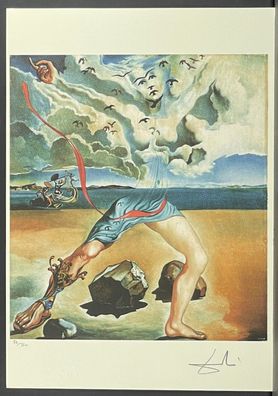 Salvador DALI * Mural Painting * 50 x 35 cm * signed lithograph * limited # 86/350