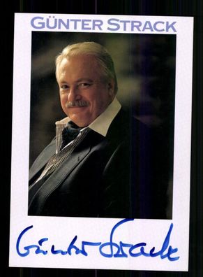 Günter Strack Autogrammkarte Original Signiert # BC 200066