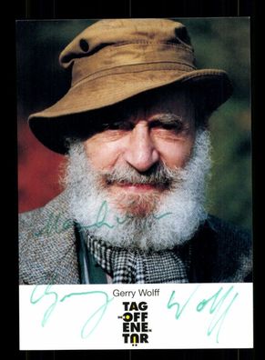 Gerry Wolff Autogrammkarte Original Signiert #BC 200147