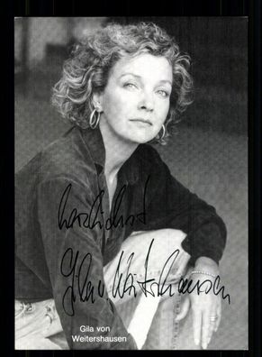 Gila von Weiershausen Autogrammkarte Original Signiert # BC 200451