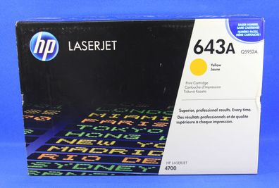 HP Q5952A HP643A Toner Yellow LaserJet 4700 -A