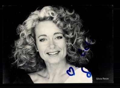 Silvia Reize Rüdel Autogrammkarte Original Signiert # BC 201627