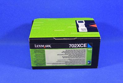 Lexmark 702XCE Toner Cyan 70C2XCE (entspricht 70C2XC0 ) -A