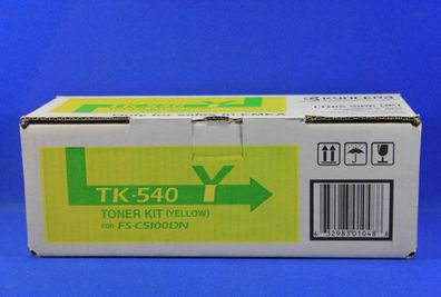 Kyocera TK-540Y Toner Yellow FS-C5100DN 1T02HLAEU0 -A