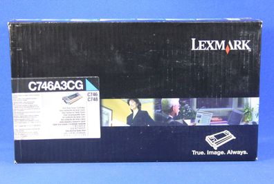 Lexmark C746A3CG Toner Cyan (entspricht C746A1CG ) -A