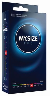 MY. SIZE Pro 60 mm - 10er Pack Kondome