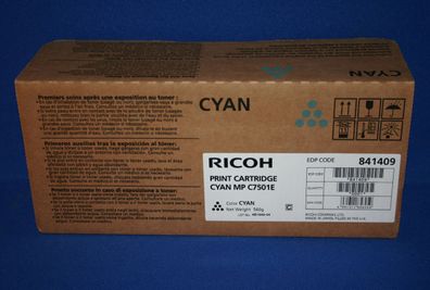 Ricoh 841409 Toner Cyan MP C7501 -A