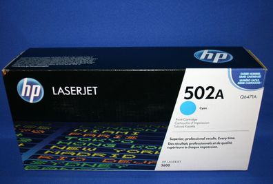 HP Q6471A HP502A LaserJet 3600 Toner Cyan -A