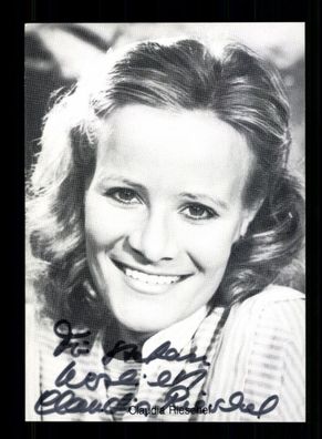 Claudia Rieschel Autogrammkarte Original Signiert # BC 202154