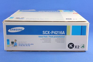 Samsung SCX-P4216A/ ELS Toner Black Doppelpack -A