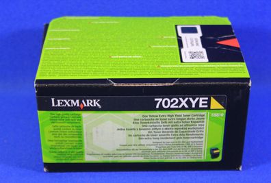 Lexmark 702XYE Toner Yellow 70C2XYE (entspricht 70C2XY0 ) -A