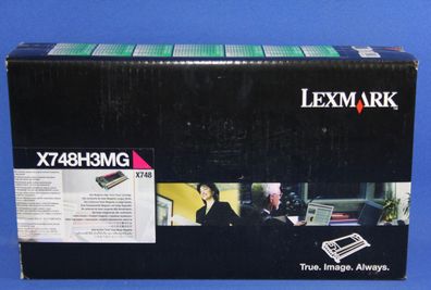 Lexmark X748H1MG Toner Magenta (entspricht X748H2MG ) -A