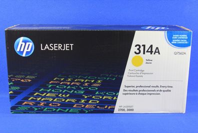 HP Q7562A HP314A Toner Yellow LaserJet 3000 -A