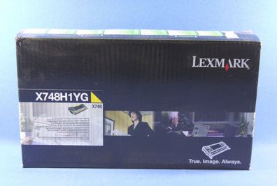 Lexmark X748H1YG Toner Yellow (entspricht X748H2YG ) -B