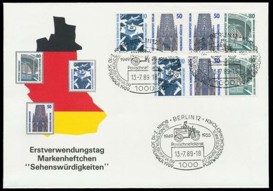 BERLIN Zusammendruck Nr W83-W98 BRIEF X642522