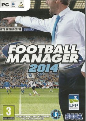 Football Manager 2014 (PC Nur der Steam Key Download Code) Keine DVD, Steam Only