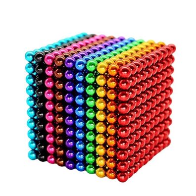 1000 Stück 5 mm Community Games Building Cube zum Stressabbau Mix 10 Farben/