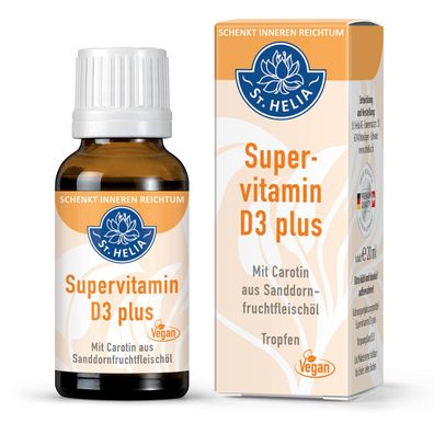 SuperVitamin D3, 1000 IE pro Tropfen - St. Helia