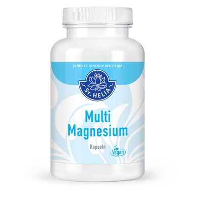 Multi Magnesium mit Kräutern, 150 Kapseln - St. Helia