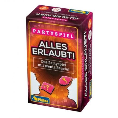 Alles erlaubt - Partyspiel - deutsch