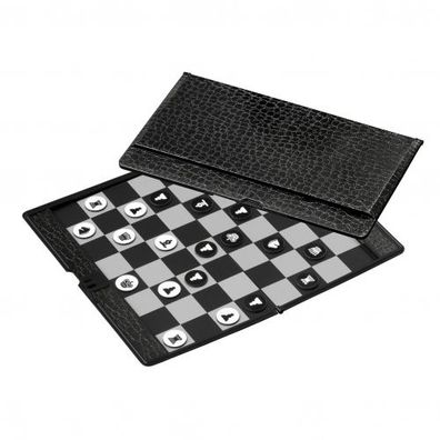 Schach - Kunststoff - Reisespiel - magnetisch