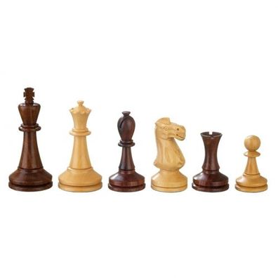 Schachfiguren Augustus - Königshöhe 100 mm - gewichtet