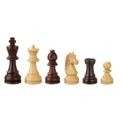 Schachfiguren Barbarossa - Königshöhe 65 mm - gewichtet