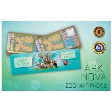 Ark Nova Zoo Map Pack 1 - englisch