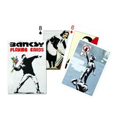 Banksy - Playing Cards - Straßenkünstler - deutsch