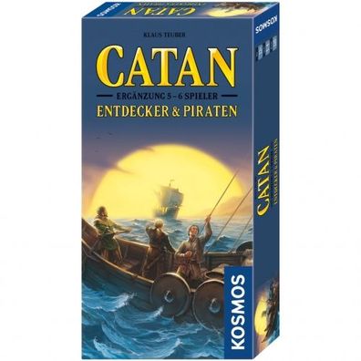 CATAN - Entdecker & Piraten Ergänzung 5-6 Spieler - deutsch