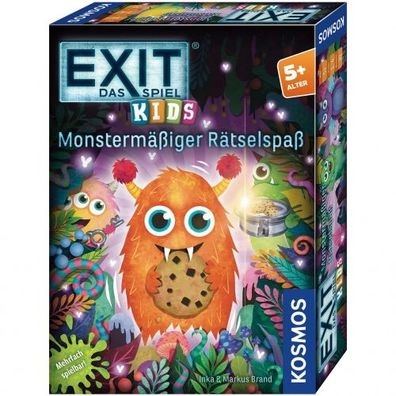 EXIT - Das Spiel Kids - Monstermäßiger Rätselspaß - deutsch