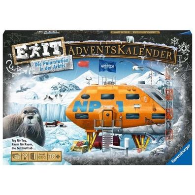 EXIT Adventskalender - Die Polarstation in der Arktis - deutsch