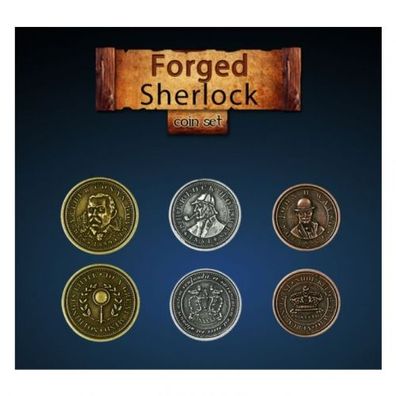 Forged Sherlock Coin Set (24 Stück