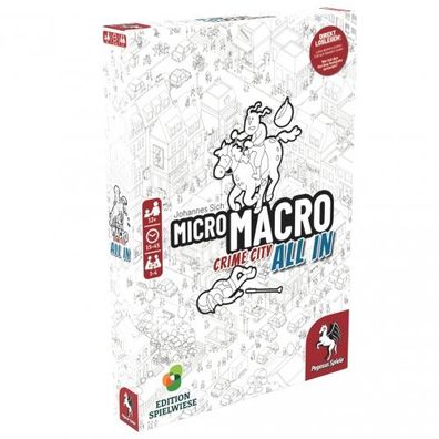 MicroMacro - Crime City 3 - ALL IN (Edition Spielwiese) - deutsch