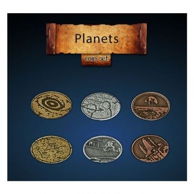 Planets Coin Set (24 Stück)