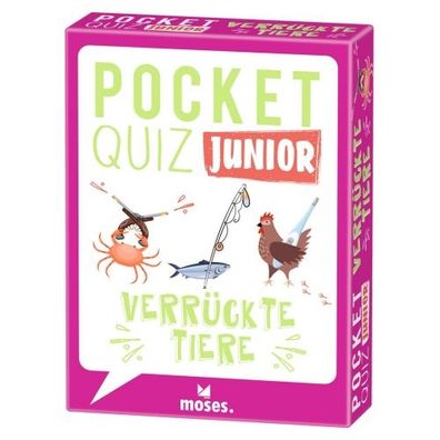 Pocket Quiz junior - Verrückte Tiere - deutsch